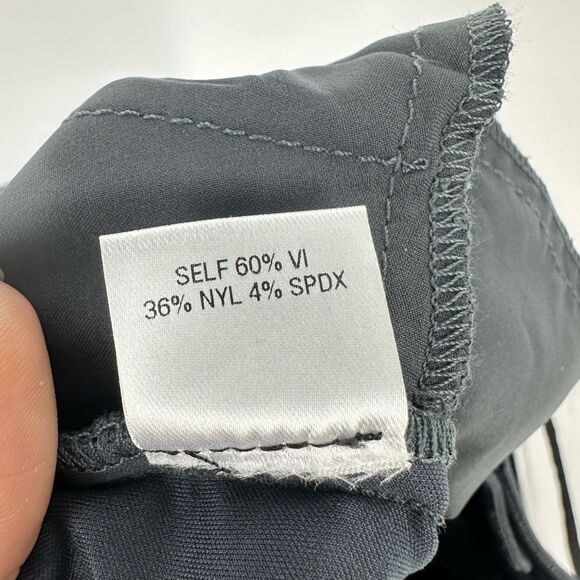 L'Etoile Sport Golf Pants Capri Nylon Made in USA Size L large NWT Grey MRSP $19 - Picture 10 of 10